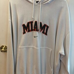 Miami hoodie white